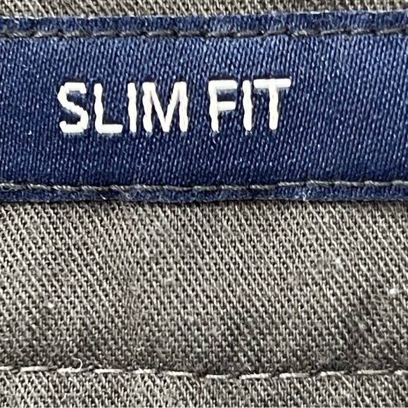 Bonobos Men’s Friday Flat Front Casual Dress Chino 100% Cotton Gray Pants 34 - Picture 13 of 15